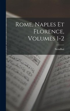 Cover Rome, Naples Et Florence, Volumes 1-2