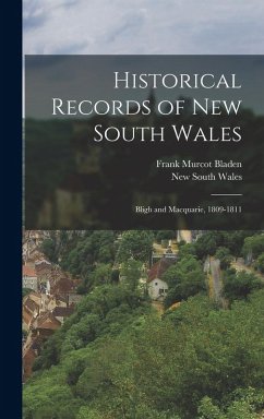 Cover Historical Records of New South Wales