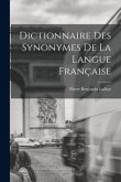 Dictionnaire Des Synonymes De La Langue Française