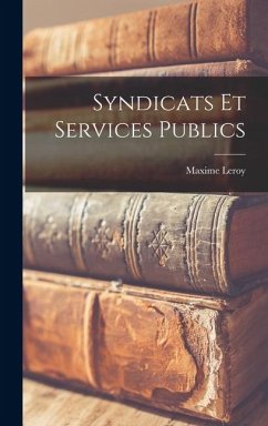 Cover Syndicats Et Services Publics