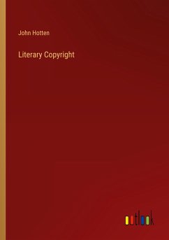 Literary Copyright - Hotten, John