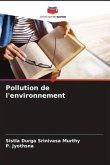 Pollution de l'environnement