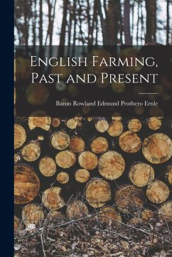 Cover English Farming, Past and Present