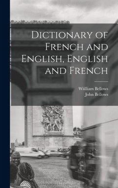 Cover Dictionary of French and English, English and French