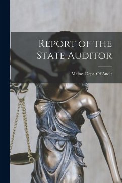 Cover Report of the State Auditor