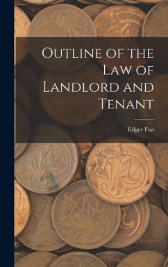 Cover Outline of the law of Landlord and Tenant