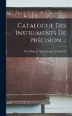 Catalogue Des Instruments De Précision ...