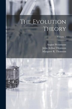 Cover The Evolution Theory; Volume 1