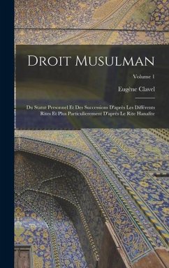 Droit Musulman - Clavel, Eugène