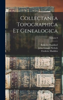 Cover Collectanea Topographica Et Genealogica; Volume 8