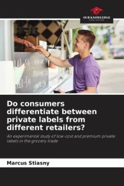 Do consumers differentiate between private labels from different retailers? - Stiasny, Marcus