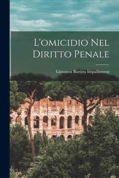 Cover L'omicidio Nel Diritto Penale
