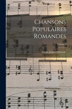 Cover Chansons populaires romandes; Volume 1