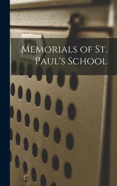 Memorials of St. Paul's School - Anonymous
