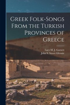 Cover Greek Folk-Songs From the Turkish Provinces of Greece