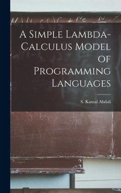 A Simple Lambda-calculus Model of Programming Languages - Abdali, S Kamal