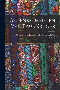 Cover Gedenkschriften van Paul Kruger