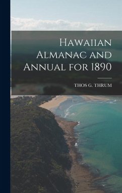 Cover Hawaiian Almanac and Annual for 1890