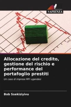 Allocazione del credito, gestione del rischio e performance del portafoglio prestiti - Ssekiziyivu, Bob