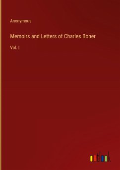 Cover Memoirs and Letters of Charles Boner