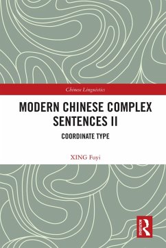 Cover Modern Chinese Complex Sentences II (eBook, PDF)