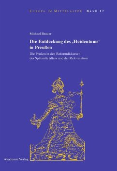 Cover Die Entdeckung des 'Heidentums' in Preußen (eBook, PDF)