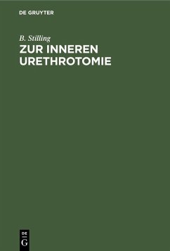 Cover Zur inneren Urethrotomie (eBook, PDF)