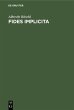 Fides implicita (eBook, PDF) - Bild 1