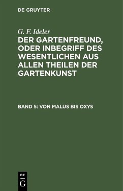 Cover Von Malus bis Oxys (eBook, PDF)
