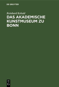 Cover Das akademische Kunstmuseum zu Bonn (eBook, PDF)