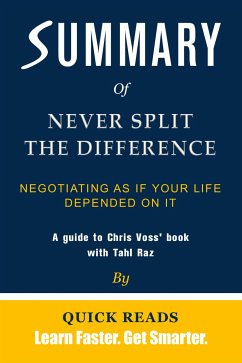 Summary of Never Split the Difference (eBook, ePUB) - Reads, Quick