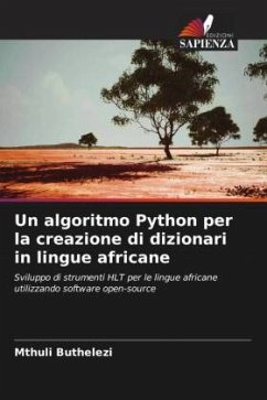 Un algoritmo Python per la creazione di dizionari in lingue africane - Buthelezi, Mthuli