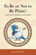 To Be or Not to Be Plain? - Bild 1