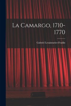 Cover La Camargo, 1710-1770