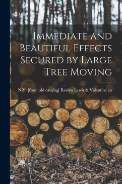 Immediate and Beautiful Effects Secured by Large Tree Moving