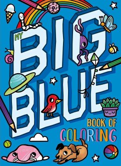 My Big Blue Book of Coloring - Igloobooks