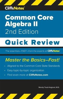 CliffsNotes Common Core Algebra II - Taub-Hoglund, Wendy