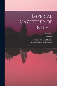 Cover Imperial Gazetteer of India ...; Volume 1