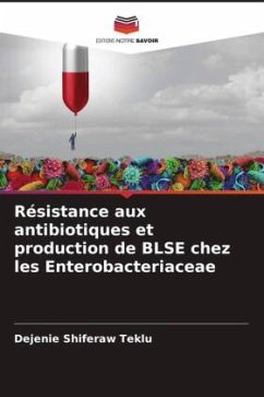 Résistance aux antibiotiques et production de BLSE chez les Enterobacteriaceae - Teklu, Dejenie Shiferaw