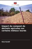 Impact du compost de déchets agricoles sur certains métaux lourds