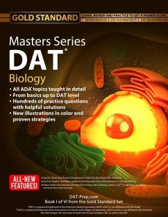 DAT Masters Series Biology: Comprehensive Preparation and Practice for the Dental Admission Test Biology by Gold Standard DAT - Ferdinand, Brett