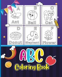 ABC Coloring Book for 3-5 Ages - Barua, Tuhin