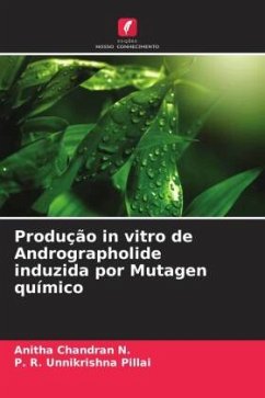 Cover Produção in vitro de Andrographolide induzida por Mutagen químico