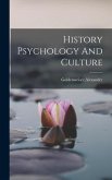 History Psychology And Culture