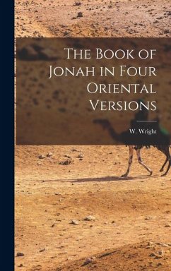 Cover The Book of Jonah in Four Oriental Versions