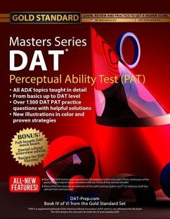 DAT Masters Series Perceptual Ability Test (Pat): Strategies and Practice for the Dental Admission Test Pat, Dental School Interview Advice by Gold St - Ferdinand, Brett