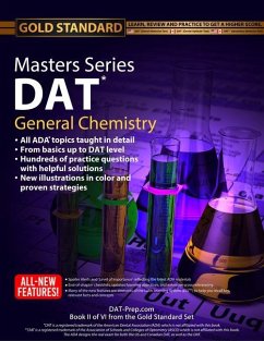 DAT Masters Series General Chemistry: Review, Preparation and Practice for the Dental Admission Test by Gold Standard DAT - Ferdinand, Brett