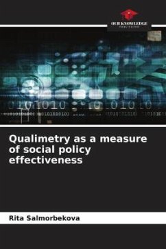 Qualimetry as a measure of social policy effectiveness - Salmorbekova, Rita