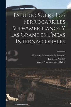 Estudio Sobre Los Ferrocarriles Sud-americanos Y Las Grandes Líneas Internacionales - Castro, Juan José