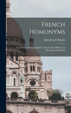French Homonyms - Martin, John Joseph